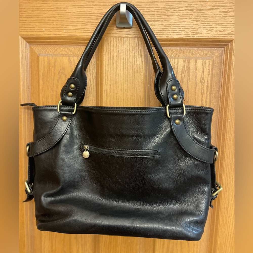 I Fratelli Firenze Black Leather Purse